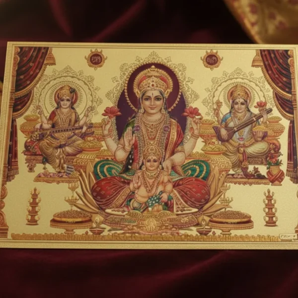 Divine Blessings Golden Wall Sticker - CozyyKart