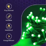Green Led Light for Home & Outdoor Decoration - Image 2