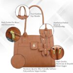 Fostelo Women's Ocean Side Satchel Tote Handbag for Women | Ladies Purse | Stylish Shoulder Bag | Gift For Women - Image 2