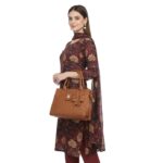 Fostelo Women's Ocean Side Satchel Tote Handbag for Women | Ladies Purse | Stylish Shoulder Bag | Gift For Women - Image 5