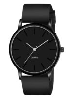 Shivark Black Silicon Analog Men’s Watch - Image 2