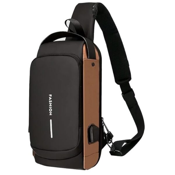 Crossbody Sling Bag For Men & Women, Casual Chest Backpack Shoulder Messenger Bags